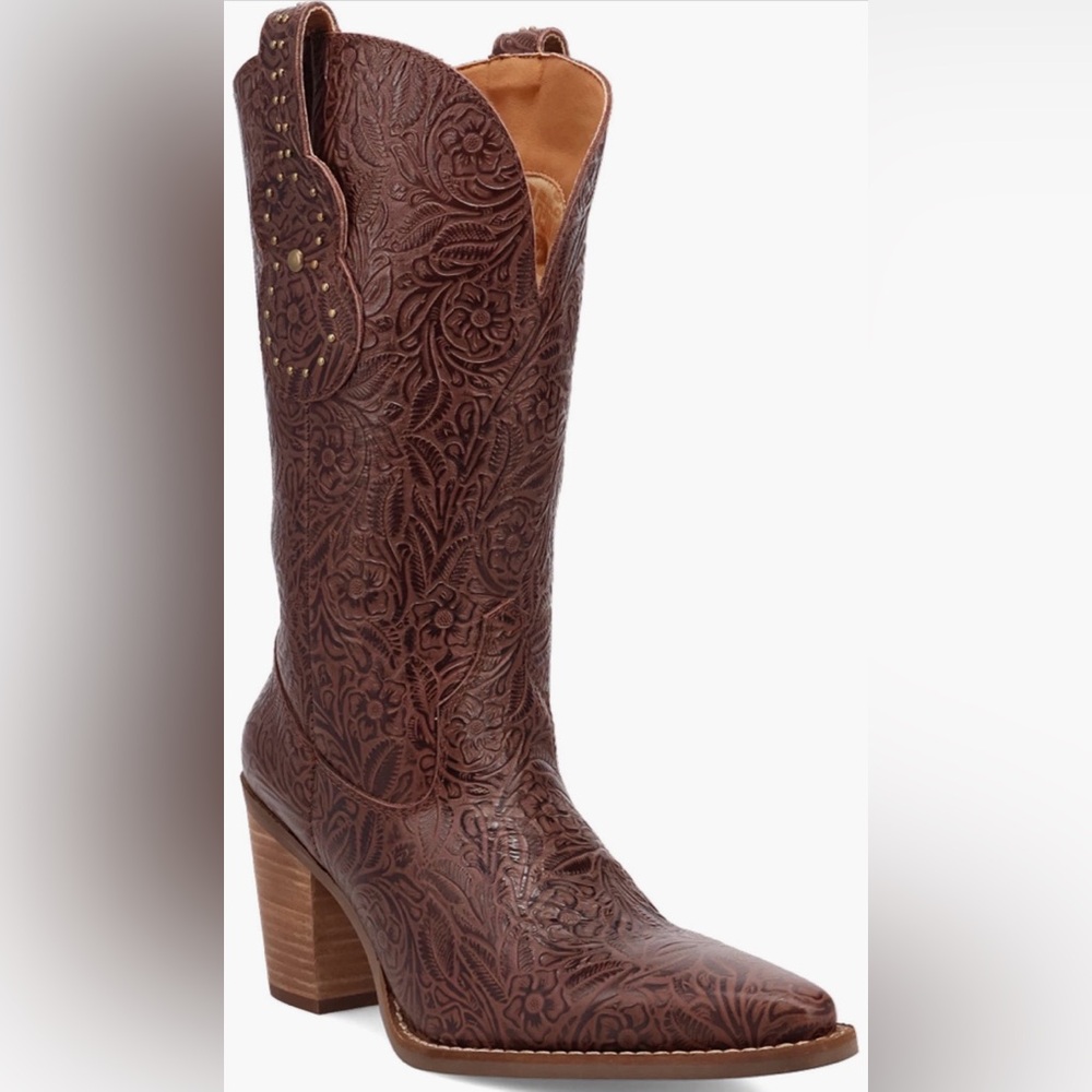 Dingo Rhythm N’ Blues Embossed Western Boots